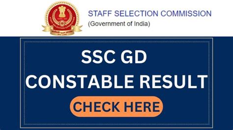ssc gd 2024 result date